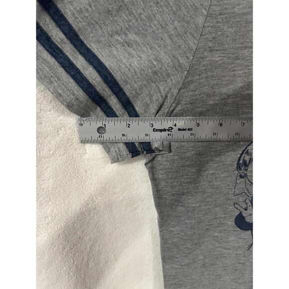 Womens Shirts Tops 2XL Gray Stranger Things Netflix Crew Graphic Short Sleeve - Picture 5 of 7